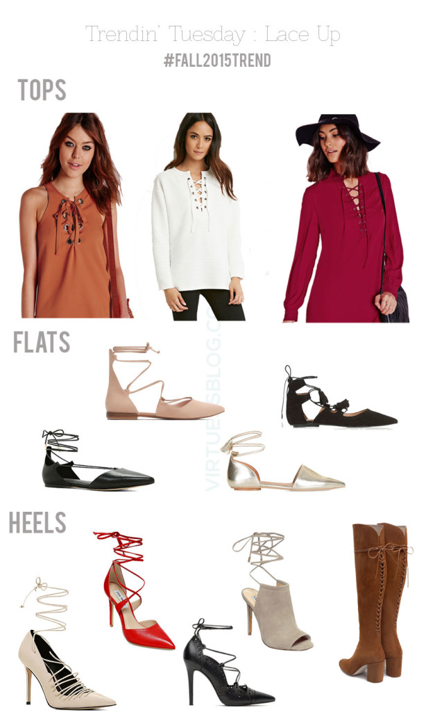 Lace Up Trend for Fall