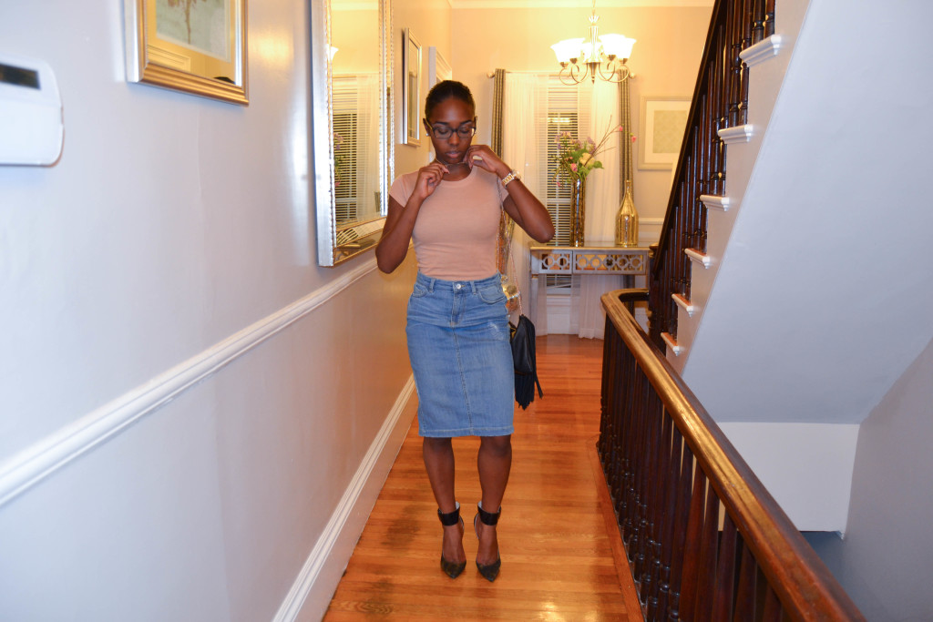 Denim Skirt Trend