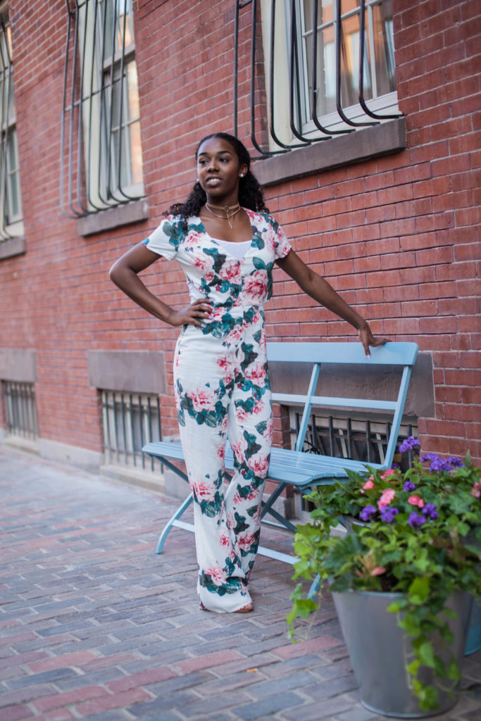 Floral Jumpsuit