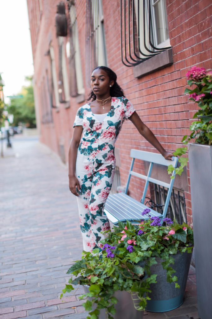 Floral Jumpsuit