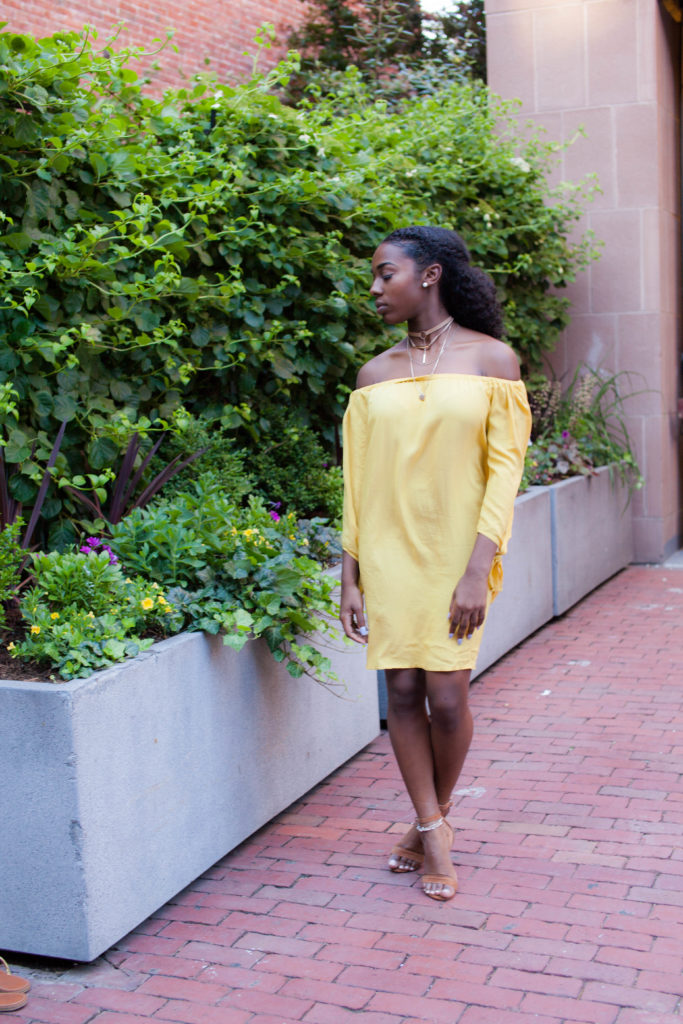 Forever 21 Off the Shoulder Dress 