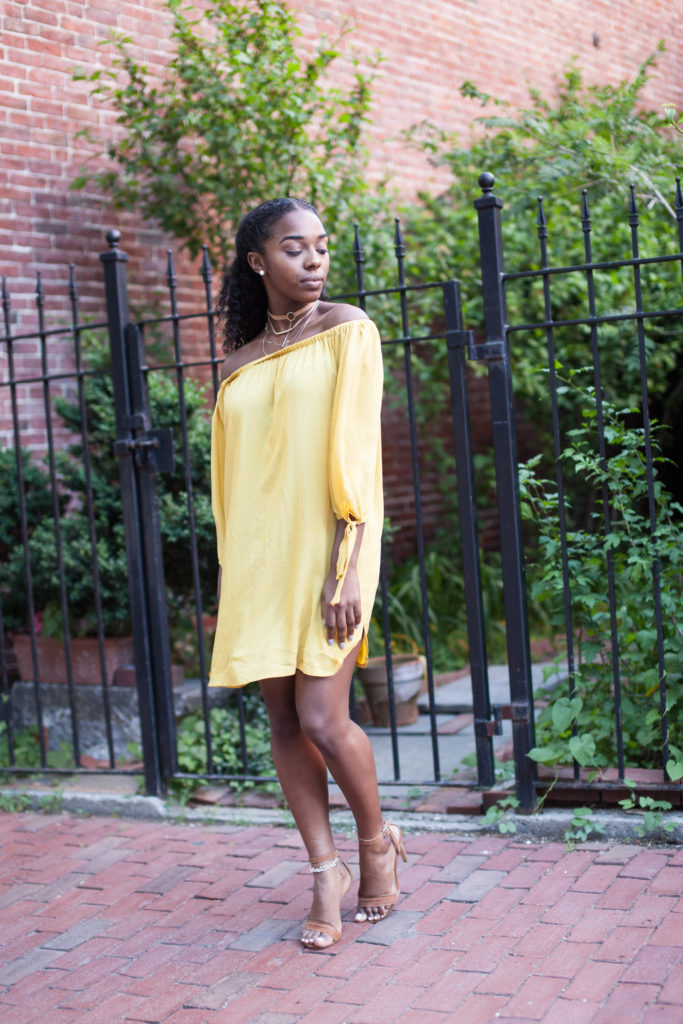 Forever 21 Off the Shoulder Dress 