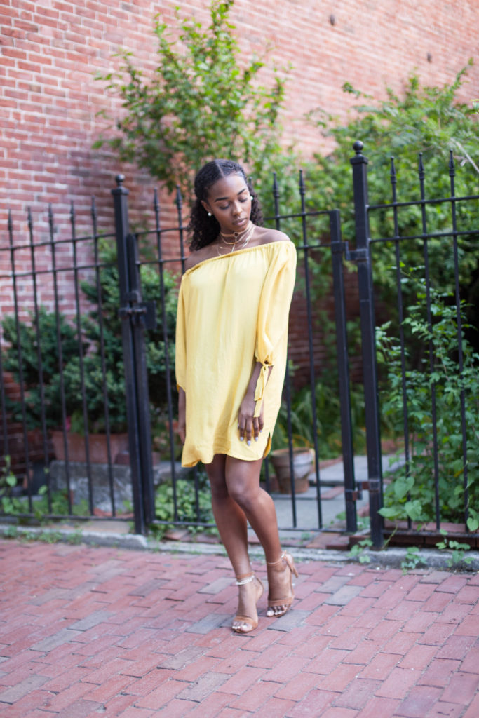 Forever 21 Off the Shoulder Dress 