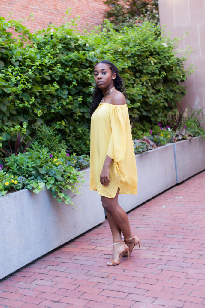 Forever 21 Off the Shoulder Dress 