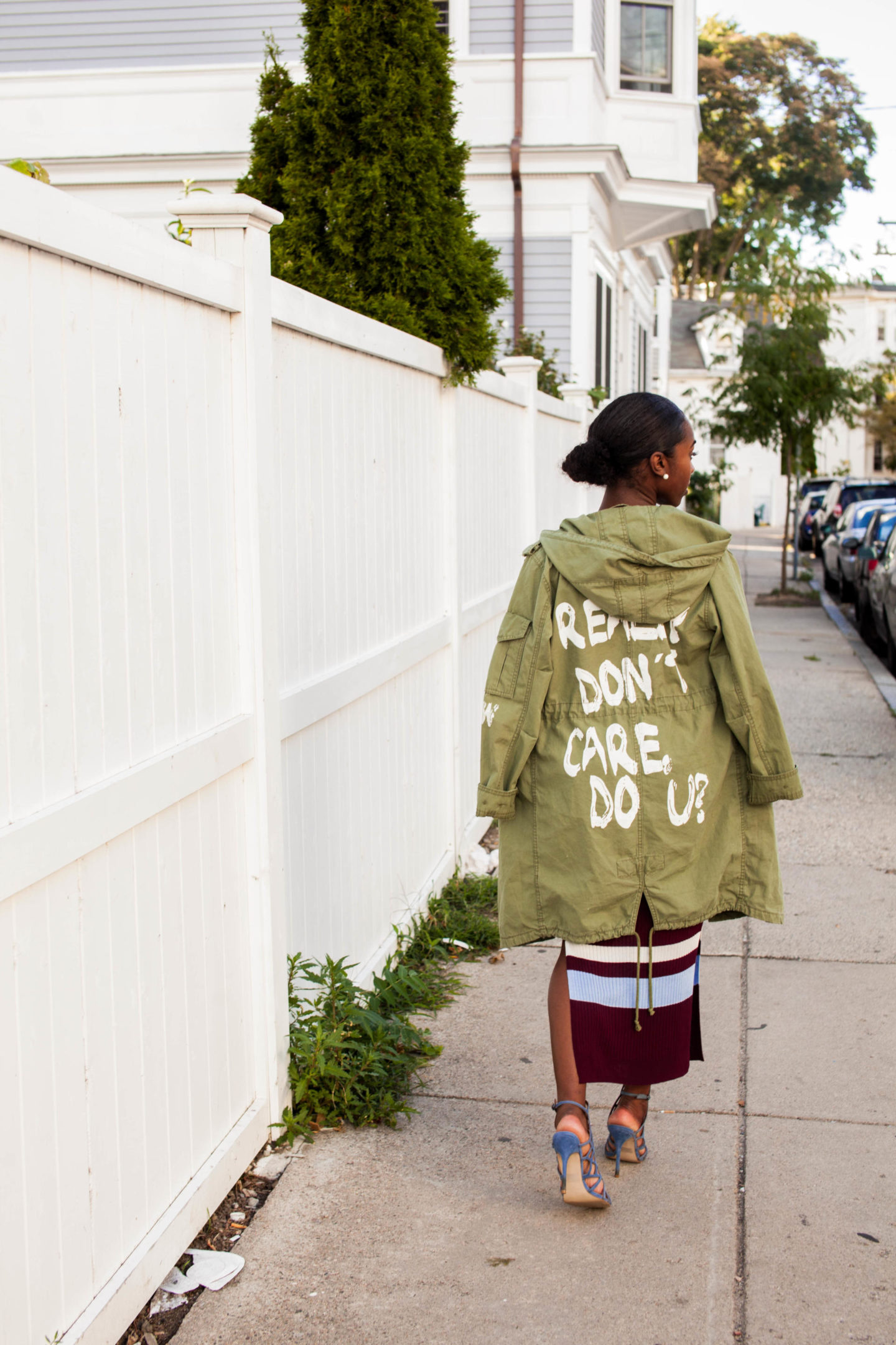 Green Parka for Fall