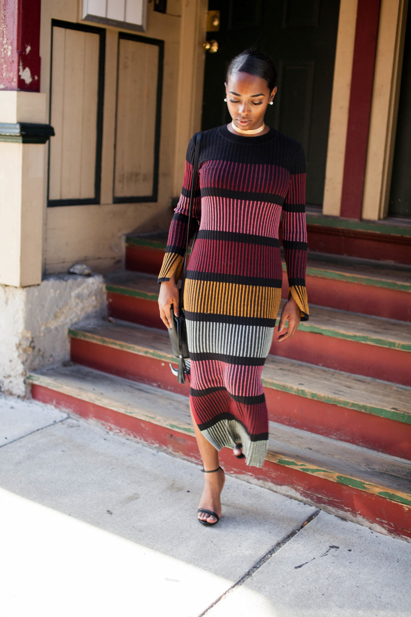 H&M Ribbed Knit Dress 