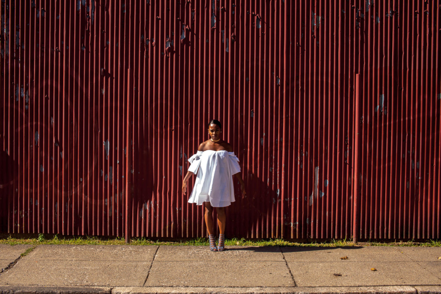 White After Labor Day / Zara Over Sized Denim Jacket 