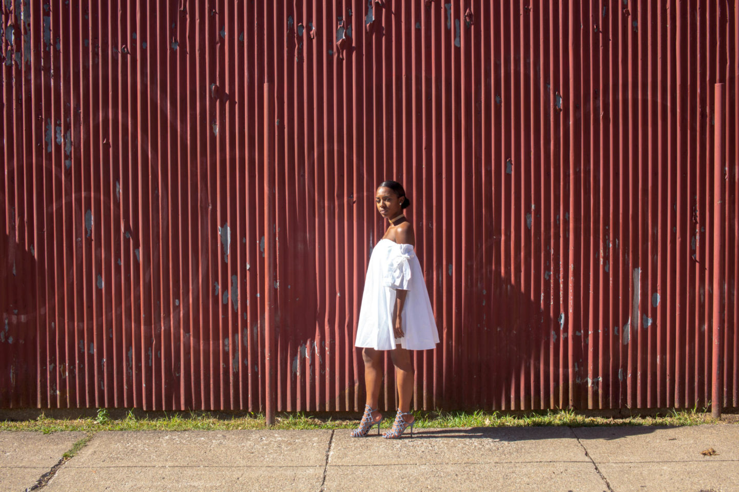 White After Labor Day / Zara Over Sized Denim Jacket 