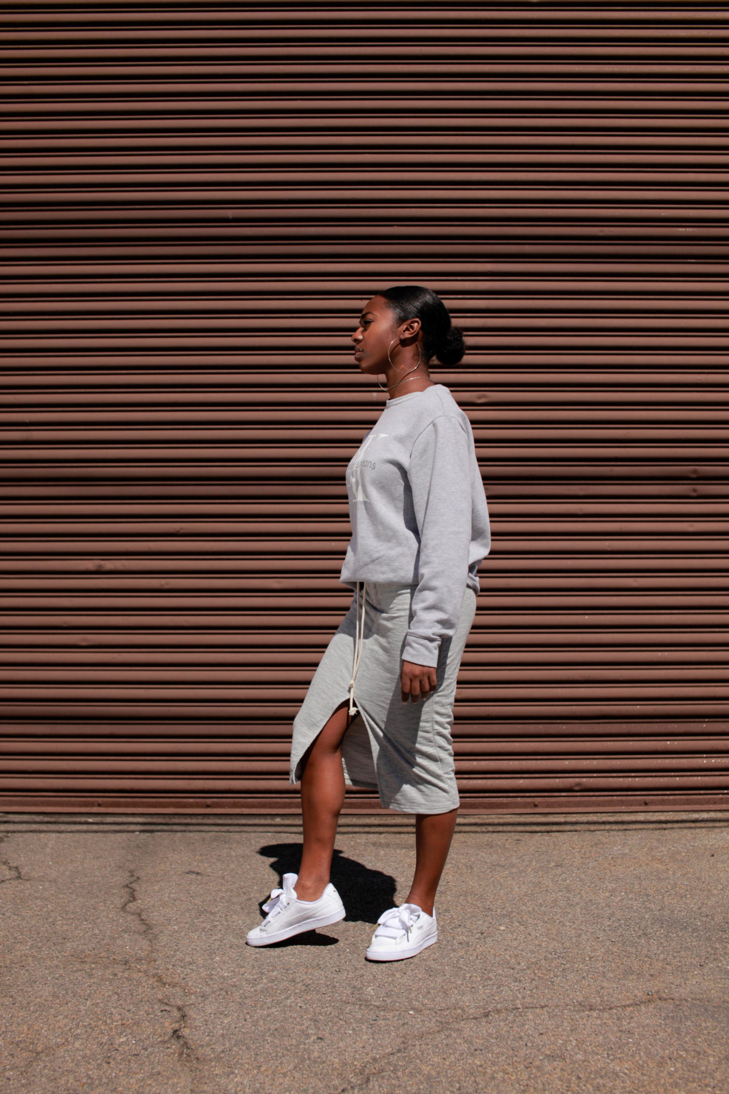 Comfy Casual Look - Puma Basket Heart | Fashion 2017 - Virtuess Blog