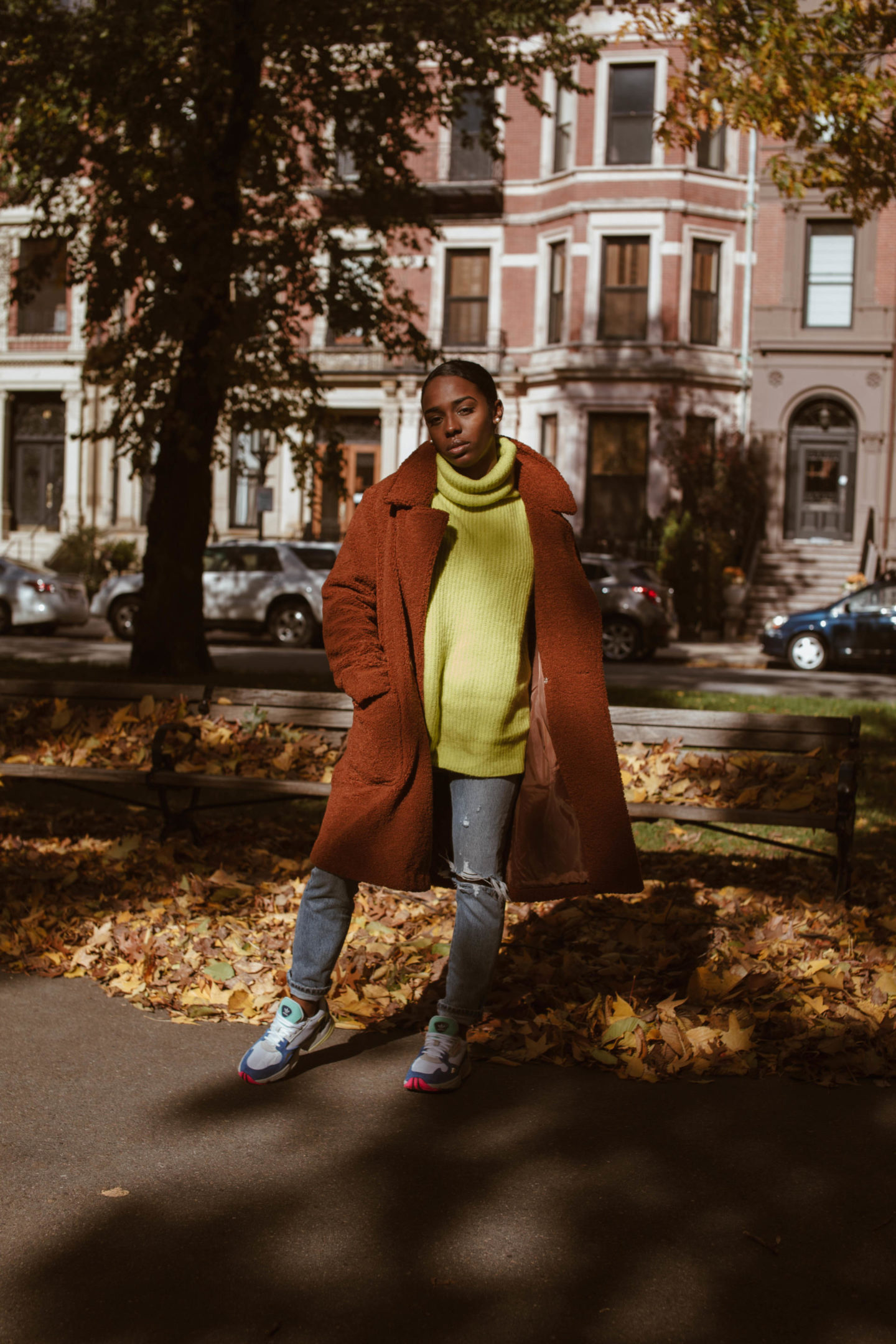 Neon and Teddy Coat Fall 2018