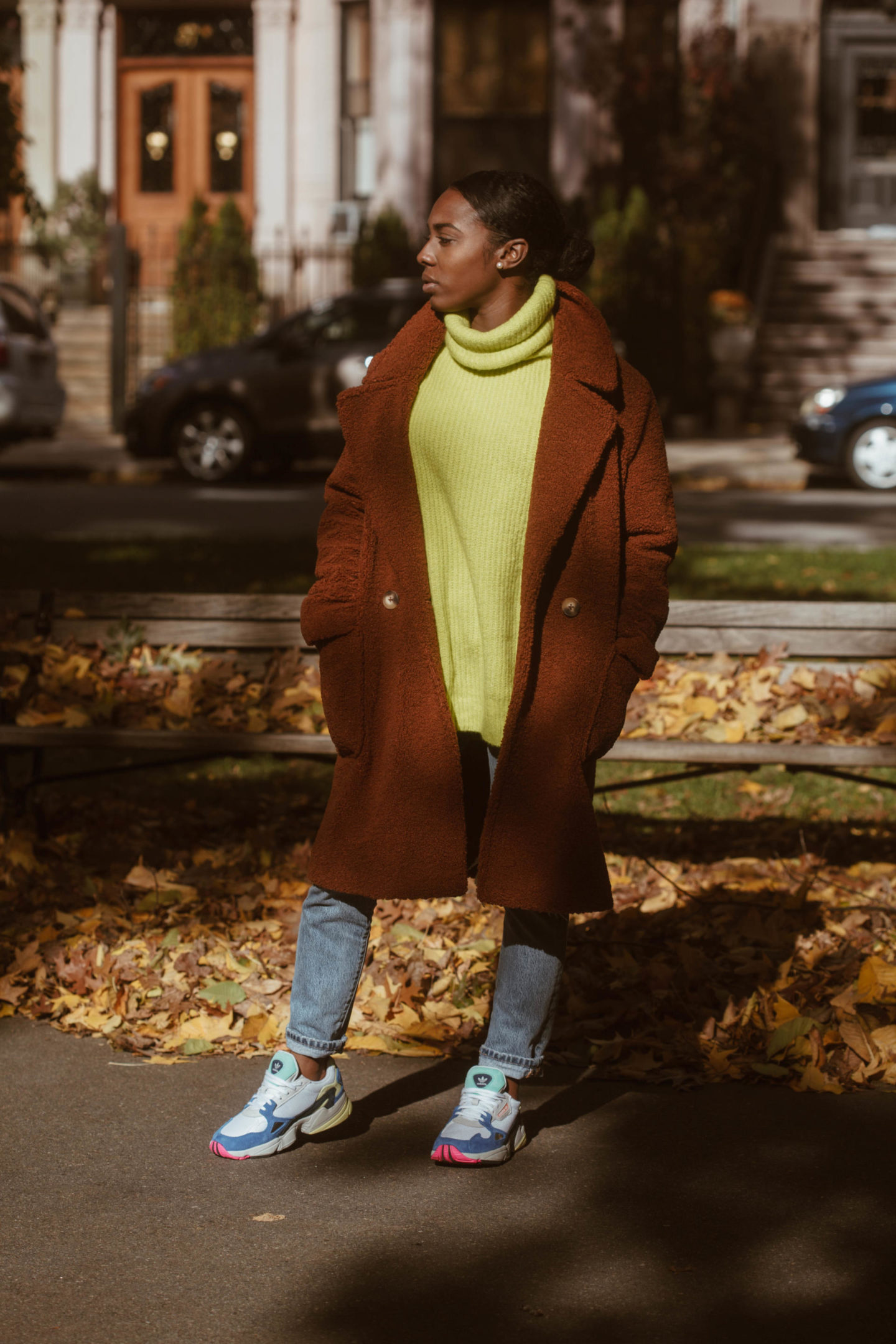 Neon and Teddy Coat Fall 2018